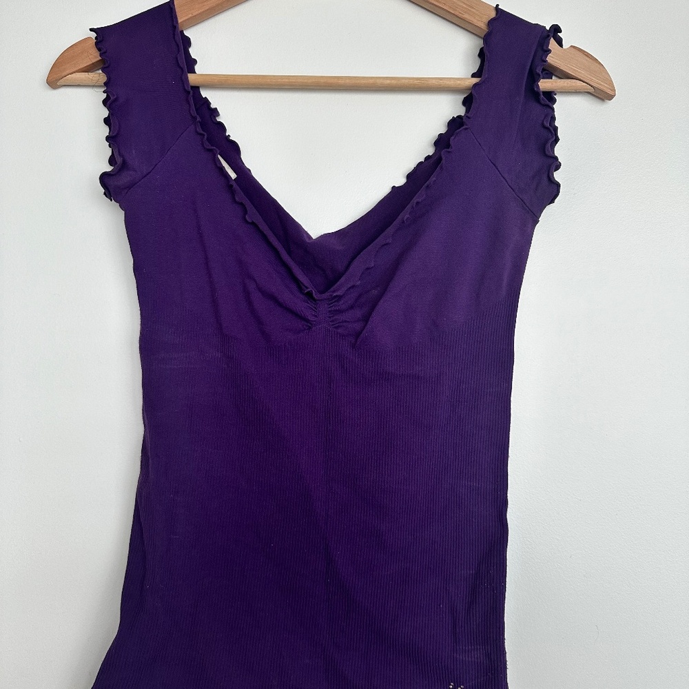 Flattering Purple Marsiano Vintage top